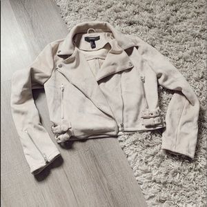 Cropped tan jacket